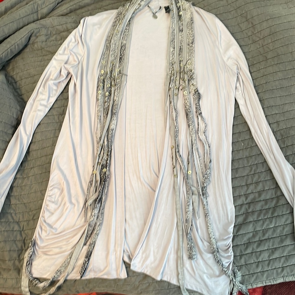 Fun flowing cardigan